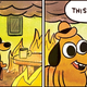Illustration for article titled The This Is Fine Dog Is Now a Stuffed Animal You Can Buy